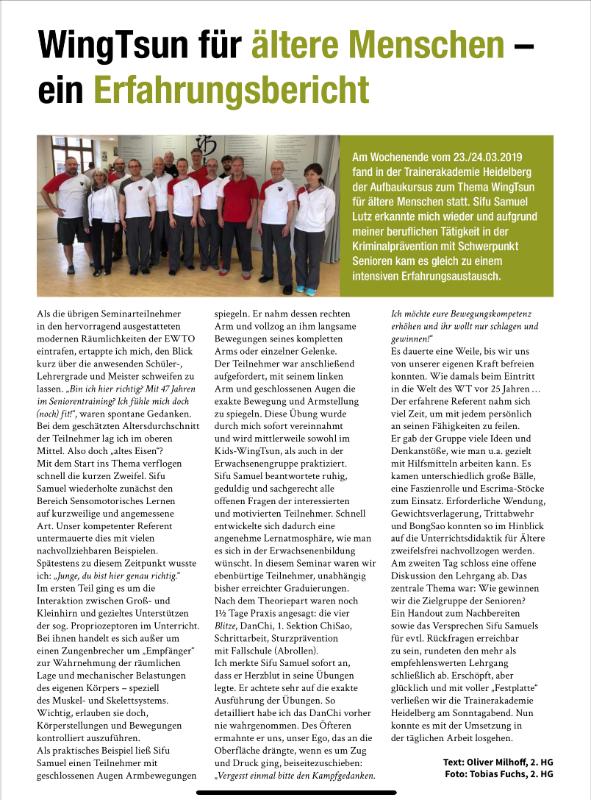 Wing Tsun, Gelnhausen